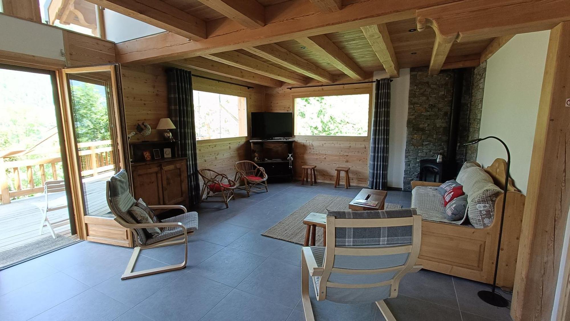 Bed and Breakfast Les Cabris Pelvoux Exteriér fotografie